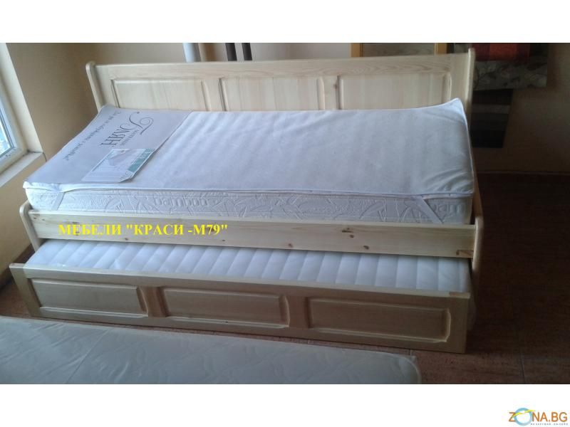 Двуетажно легло -МАСИВ.Налично!