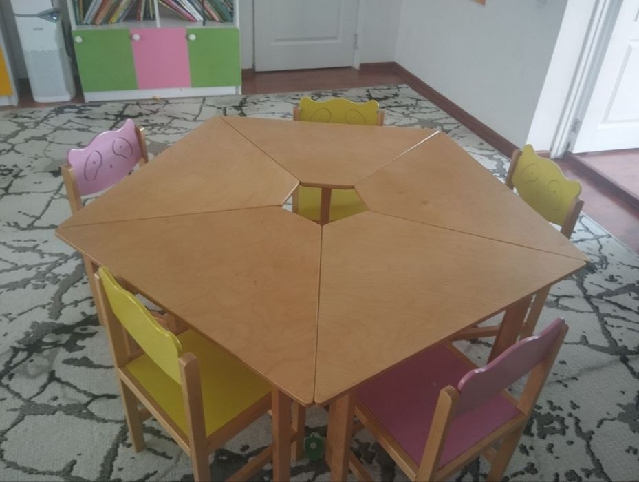 Круглые стульи для садиков