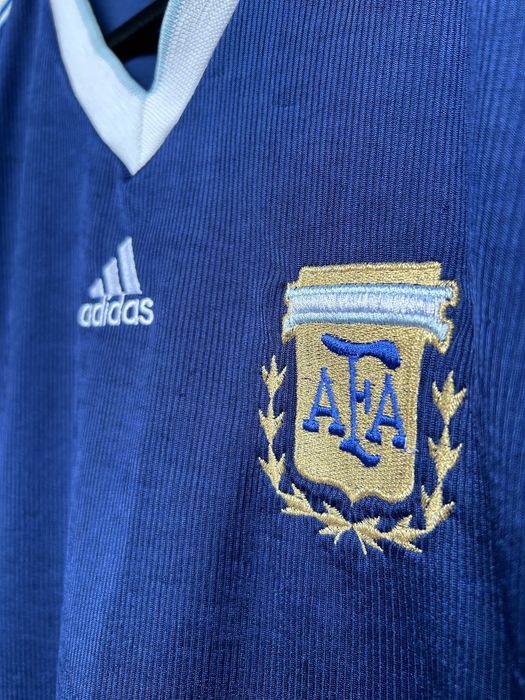 Argentina Away 1998 Adidas Football Jersey
