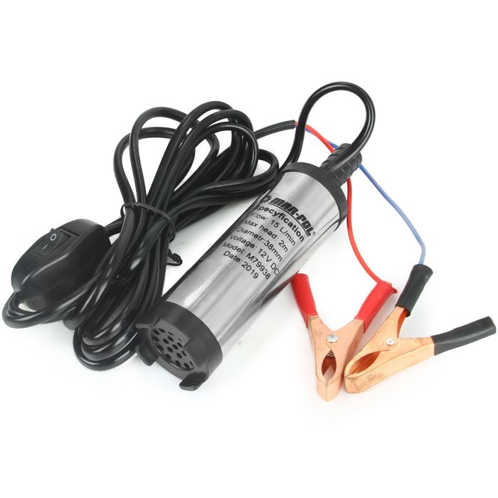 Професионална Помпа за нафта масло дизелово гориво – 15 l/m – 12V кола