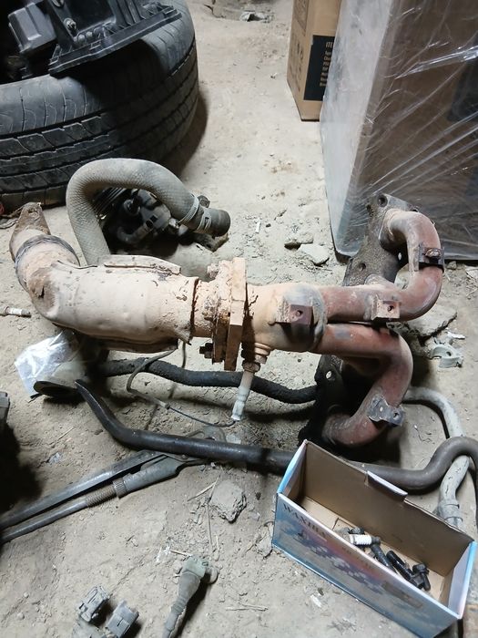 Мазда глушитель 323 слепушка