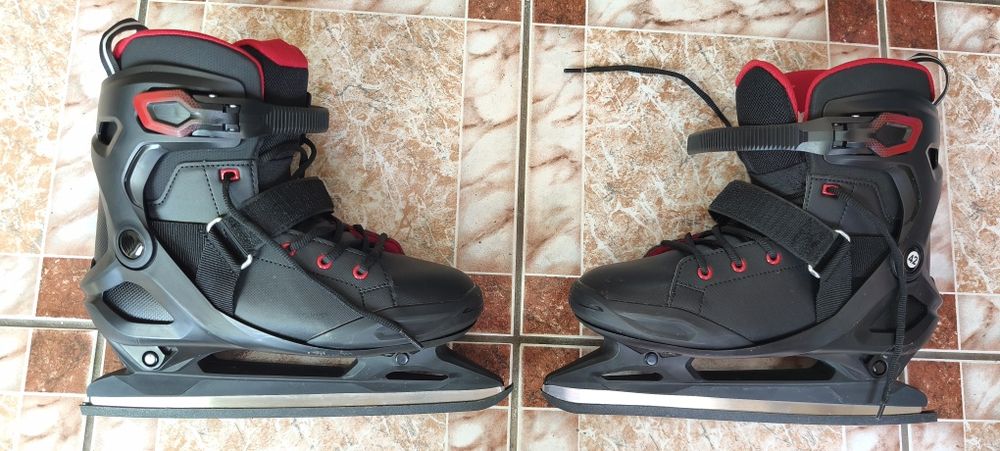 Patine Oroks Fit 500 negru-rosu