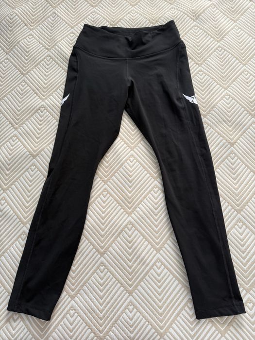 NIKE Дамски комплект DRI-FIT, размер S, цикламено и черно