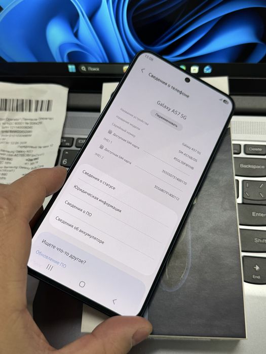 Samsung A57 256Gb как новый