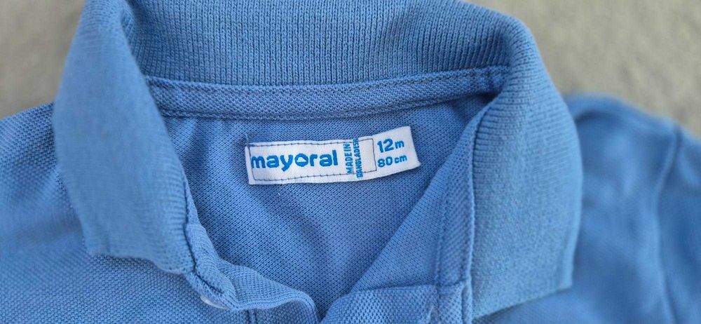 Сет тениска и риза Mayoral 12 месеца