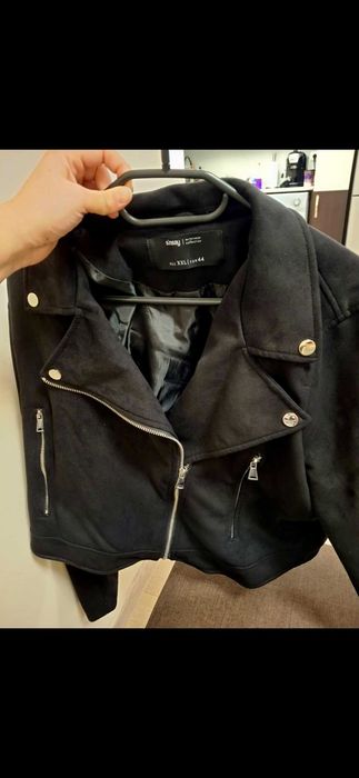 Велурено дамско яке