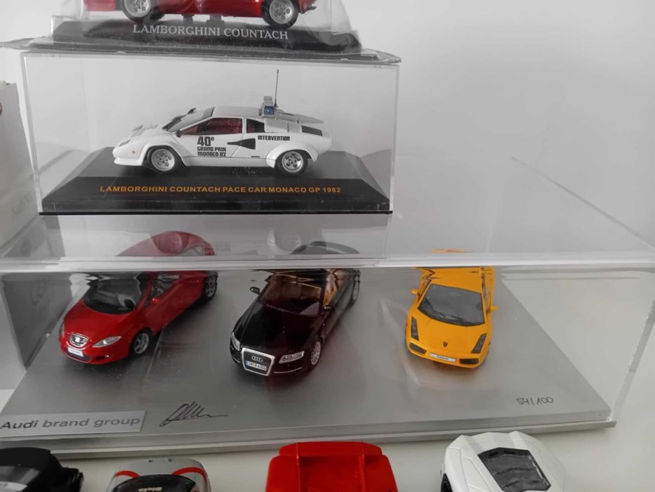 Audi Quattro, A4, V8 1:43 Schabak, Looksmart, Minichamps, Lambo