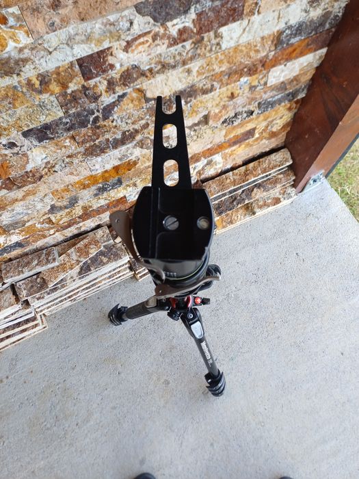 Trepied profesional Manfrotto 190 (MT190XPRO4) + Cap sferic (Arca-Swiss Monoball)