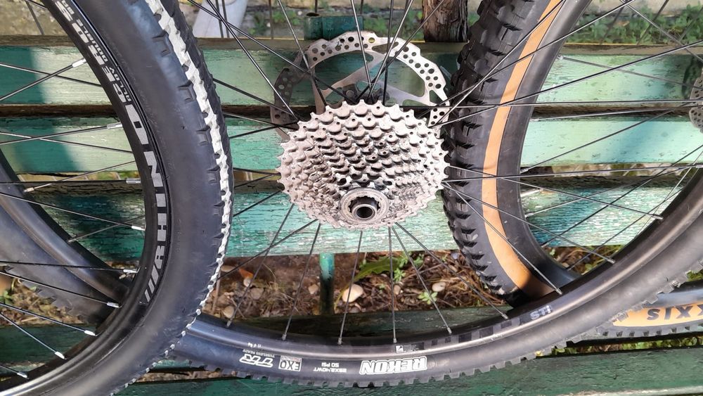 Set roti bicicleta mountainbike 29 inchi cu disc frana