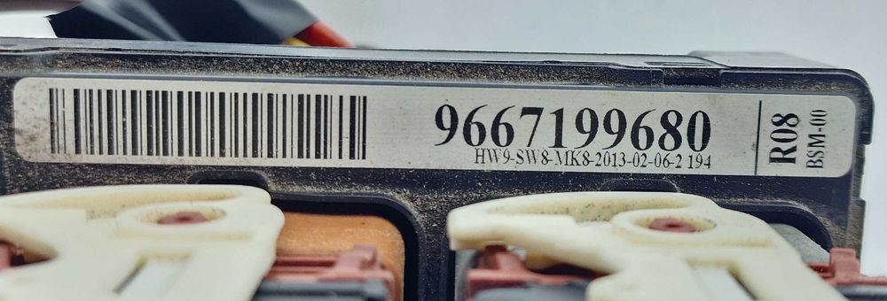 BSM R08 Модул Бушониера Бушонно Табло БСМ-Р08-00 BSM-R08-00 9667199680 Citroen C3 Peugeot 207