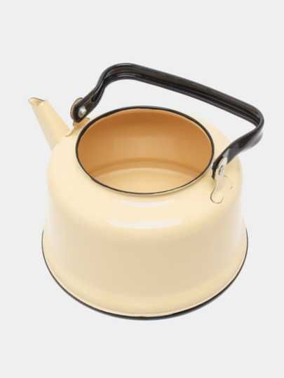 Эмалированный чайник 3,5 литра производства Россия, новый чайник.