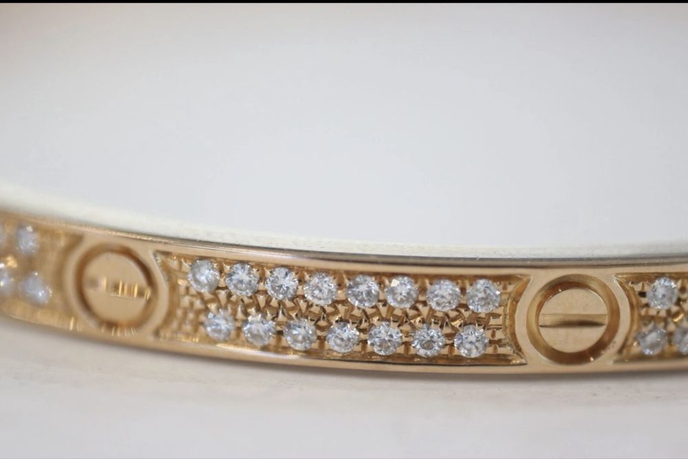 Гривна Cartier Rose Gold -16