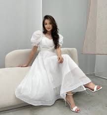 Белое платье на выпускной