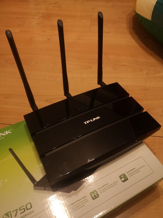 Рутер TP-Link N750 Wireless Dual Band Gigabit Router гр. София Толстой ...