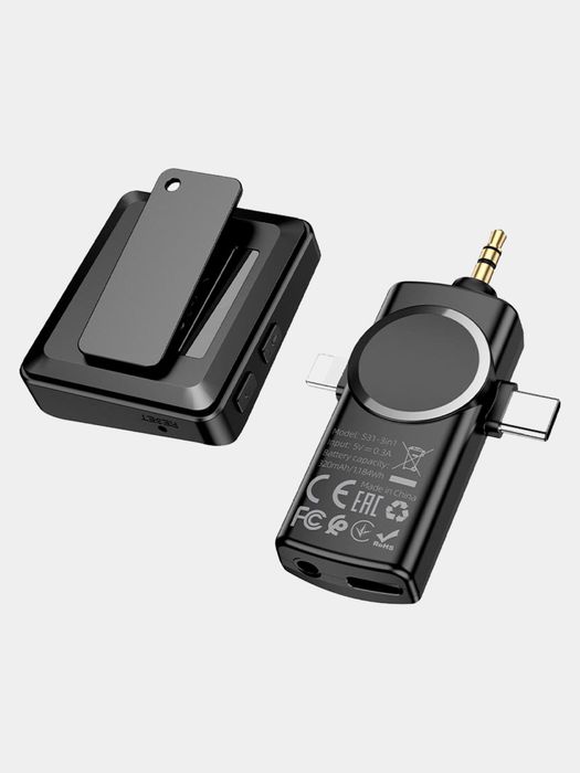 Mikrafon petlichka universal hoco,микрафон петличка универсал