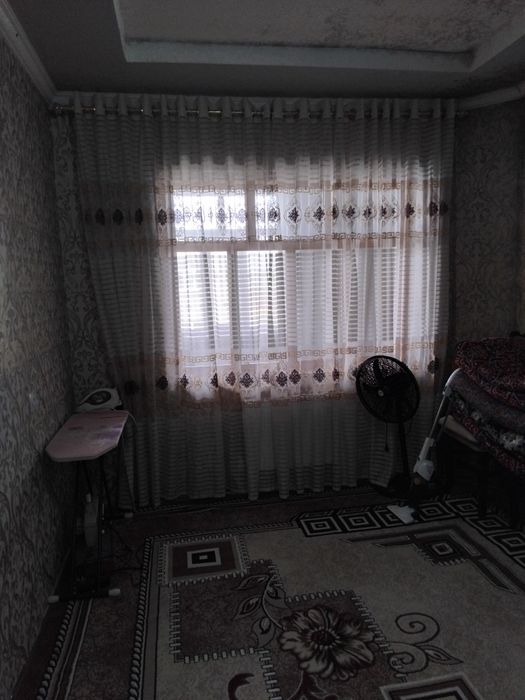 Карниз и тюль за 200