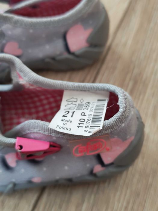 Дишащи пантофки за момиче Befado, размер 21