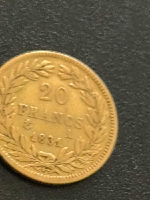 20 златни франка Луи Филип 1831 година
