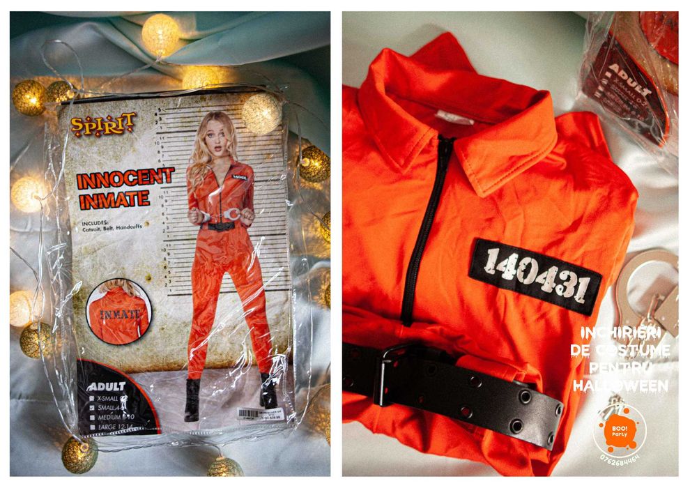 Costume de carnaval halloween harley quinn, politista, vampirita