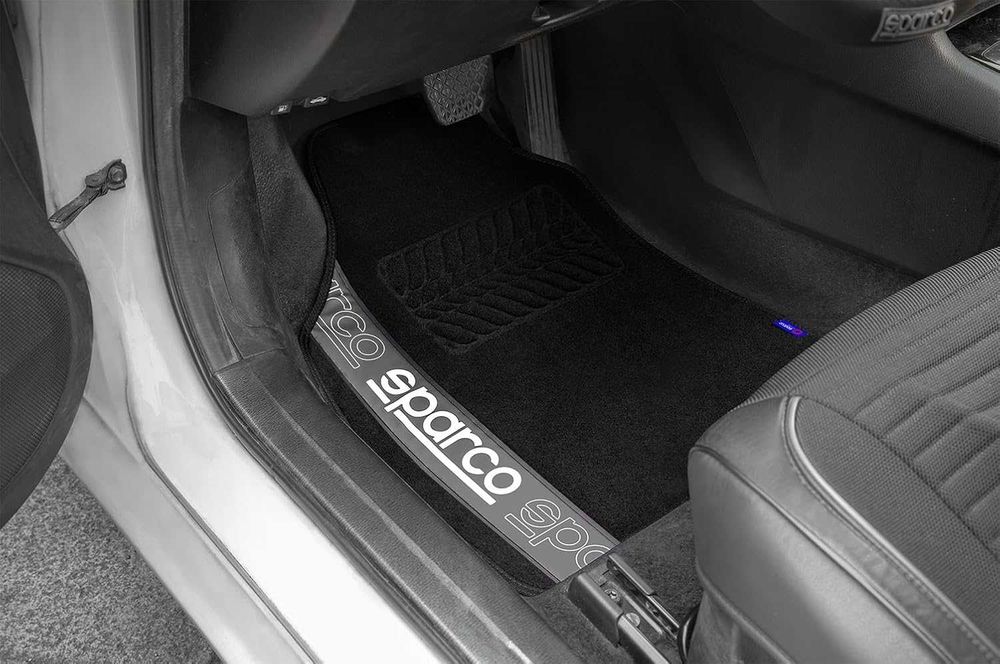 Универсални автомобилни стелки Sparco/Сиви кантове