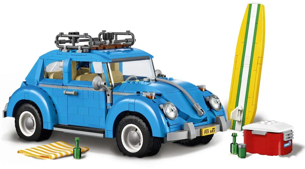 LEGO 10252 Creator Expert - Volkswagen Beetle 10252 Фолксваген Бийтъл