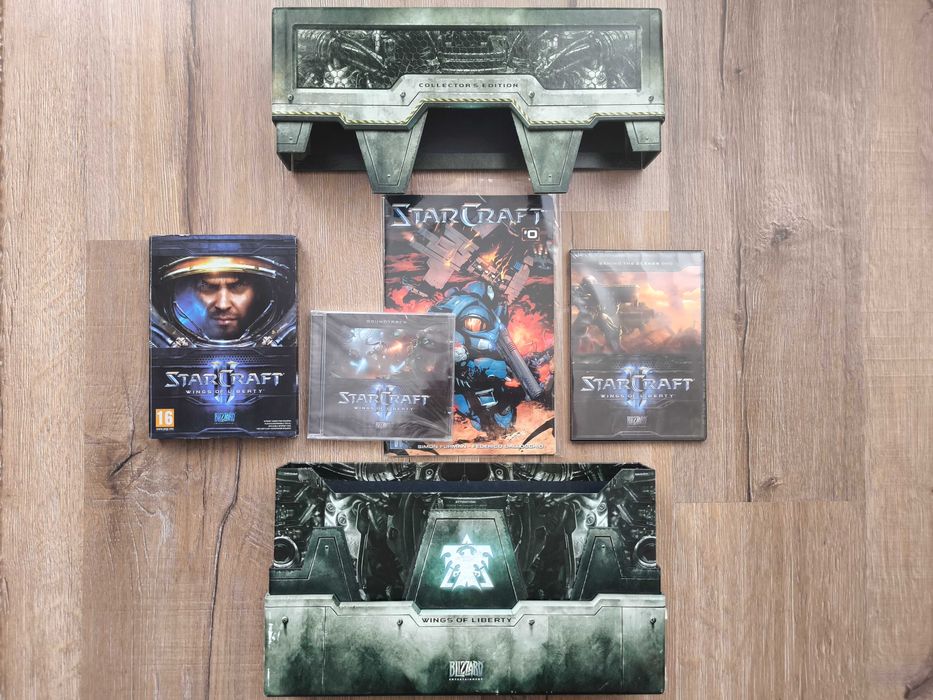 Starcraft 2 Wings Of Liberty Collector's Edition Blizzard PC game