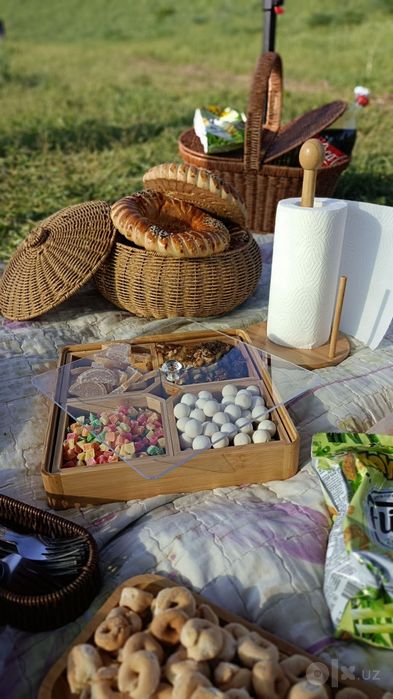 Корзина плетенная для пикника
Производство Иран. Качество отличное 
Ра