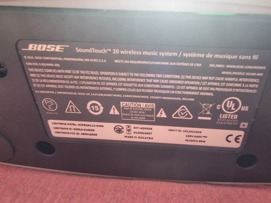 Bose soundtouch  20 si 10