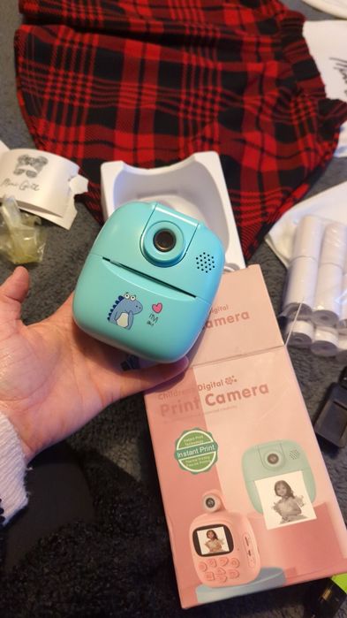 Детская мгновенная камера с термопринтером Детские цифровые фотоаппара