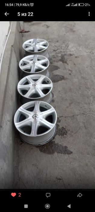 Продам диски с резиной
