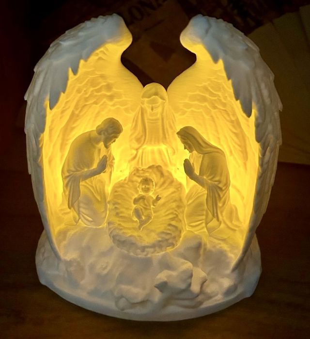 Ornament de Craciun Nasterea Domnului Iluminat LED