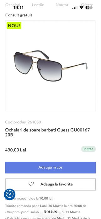 Ochelari de soare barbati Guess
