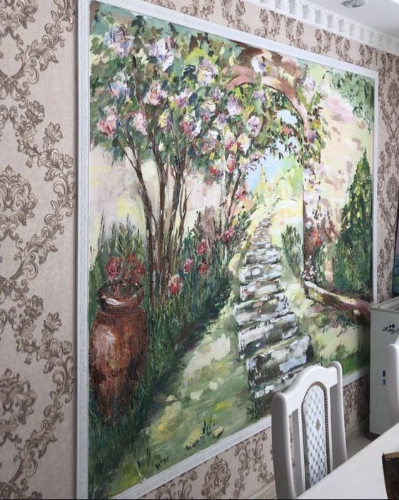 Роспись стен, картины на заказ