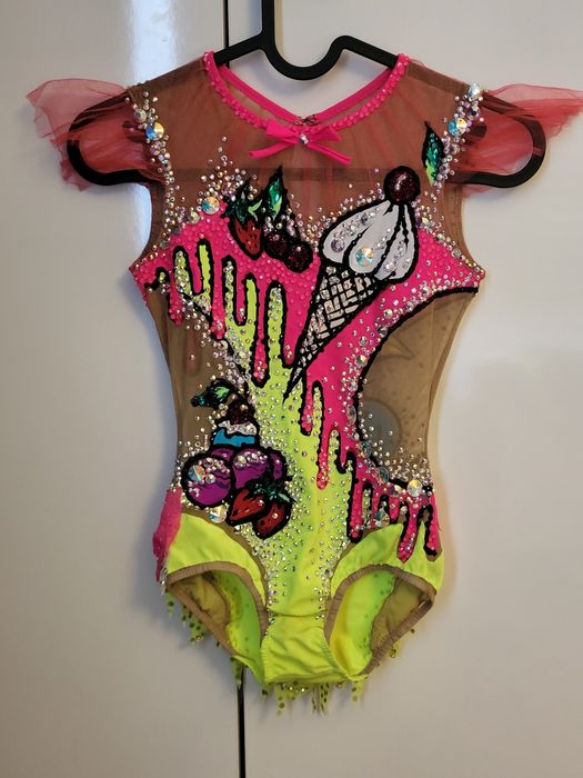 Трико за художествена гимнастика Сладоледи