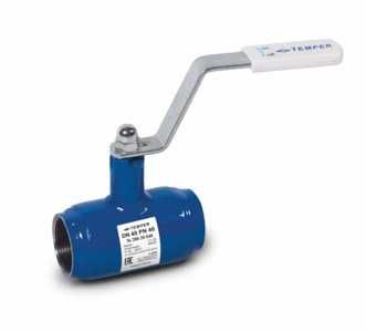 Кран шаровый стальной резьбовой DN15 PN40 - DN100 PN25 Temper (Россия)