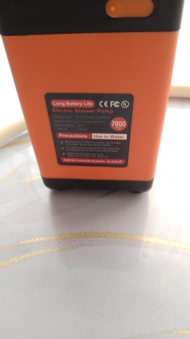 Продам походный душ на аккумуляторе