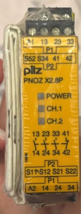 Реле безопасности pilz pnoz x2.8p 24-240 VAC/DC