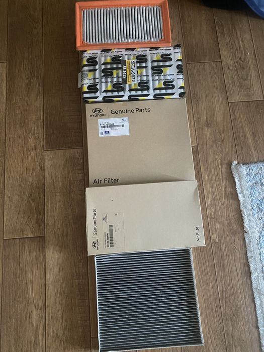 Фильтры на Huindai новые