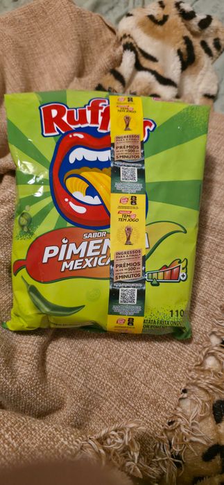 Чипсы ruffles mexican pimenta