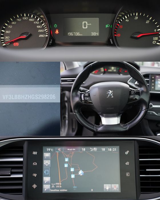 Peugeot 308 1.6 BlueHDi, 2017, panoramic