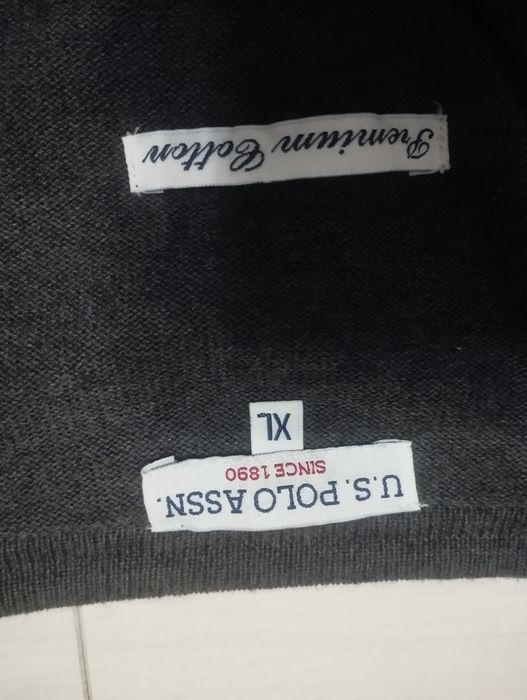 USPA кардиган серый