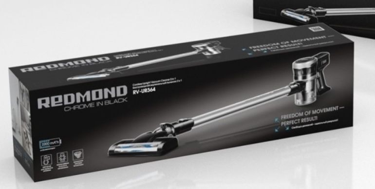 Пылесос REDMOND RV-UR364 черный