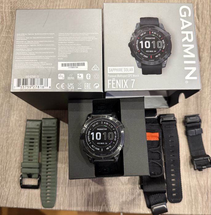 Garmin fenix 7 Sapphire Solar