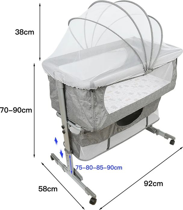 Бебешка кошара на колелца