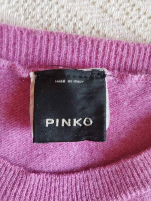 Pinko наситено розов пуловер М