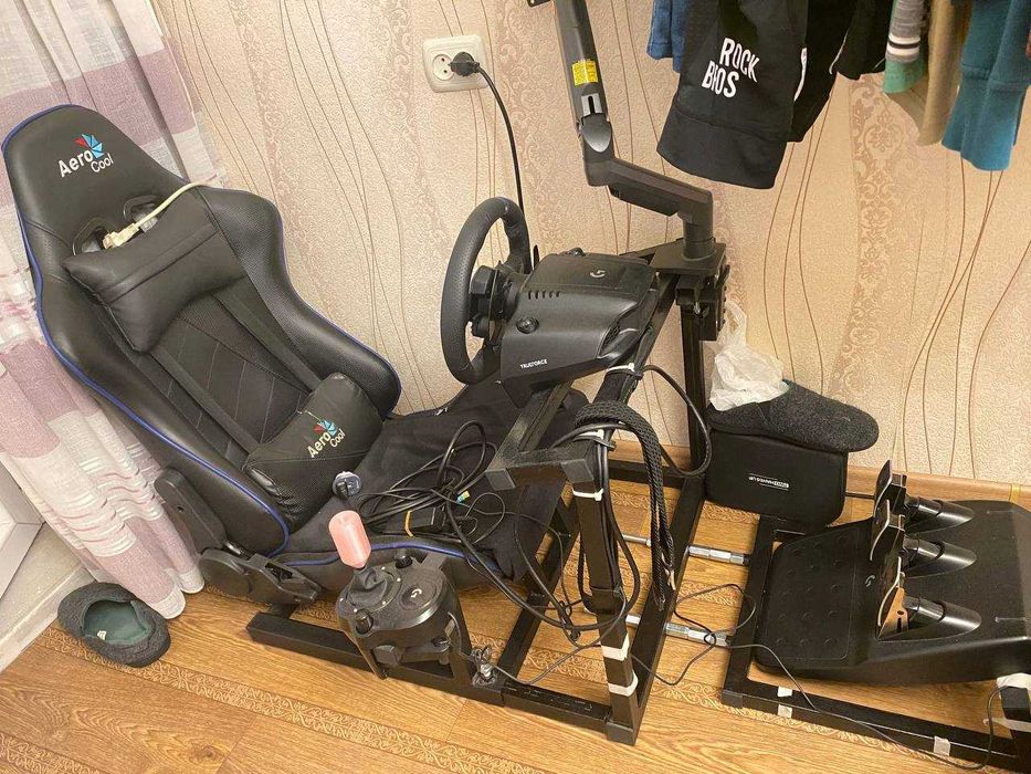 Руль Logitech G923 + Shifter + Кокпит