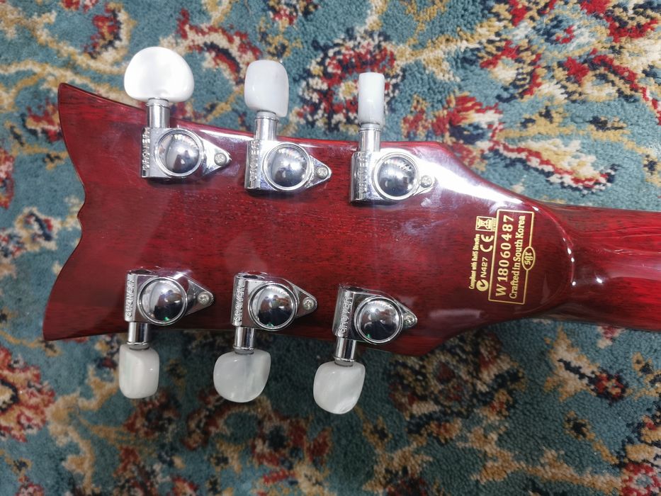 Schecter Zacky Vengeance Custom reissue cherry