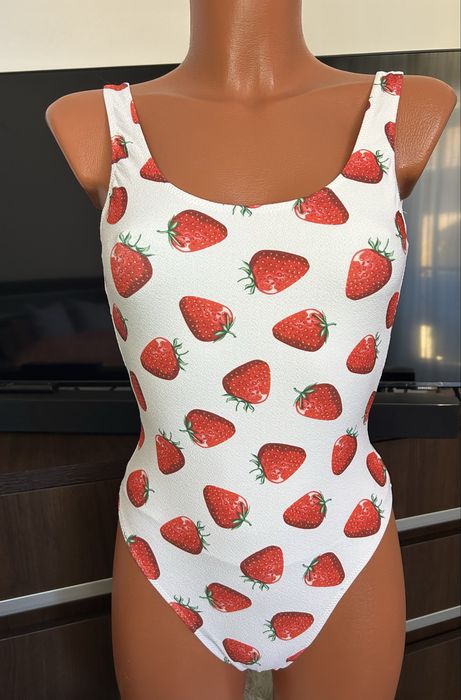 Costum de baie intreg Tezenis, XS, model capșuni