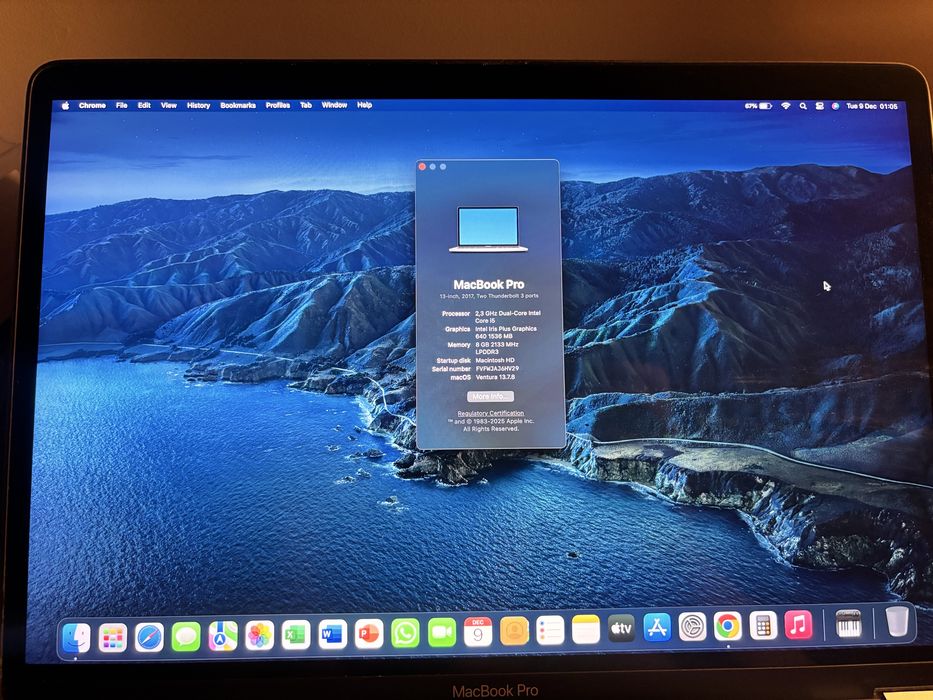 Macbook Pro 13” 2017 i5