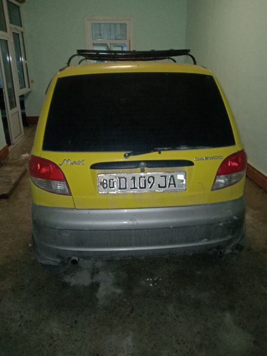 Матиз Бест 2009.сарик.марор.3тали.без номер.